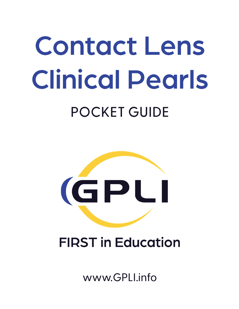 Gas Permeable Lens Institute Pocket Clinical Guide